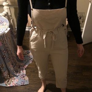 Canvas overalls